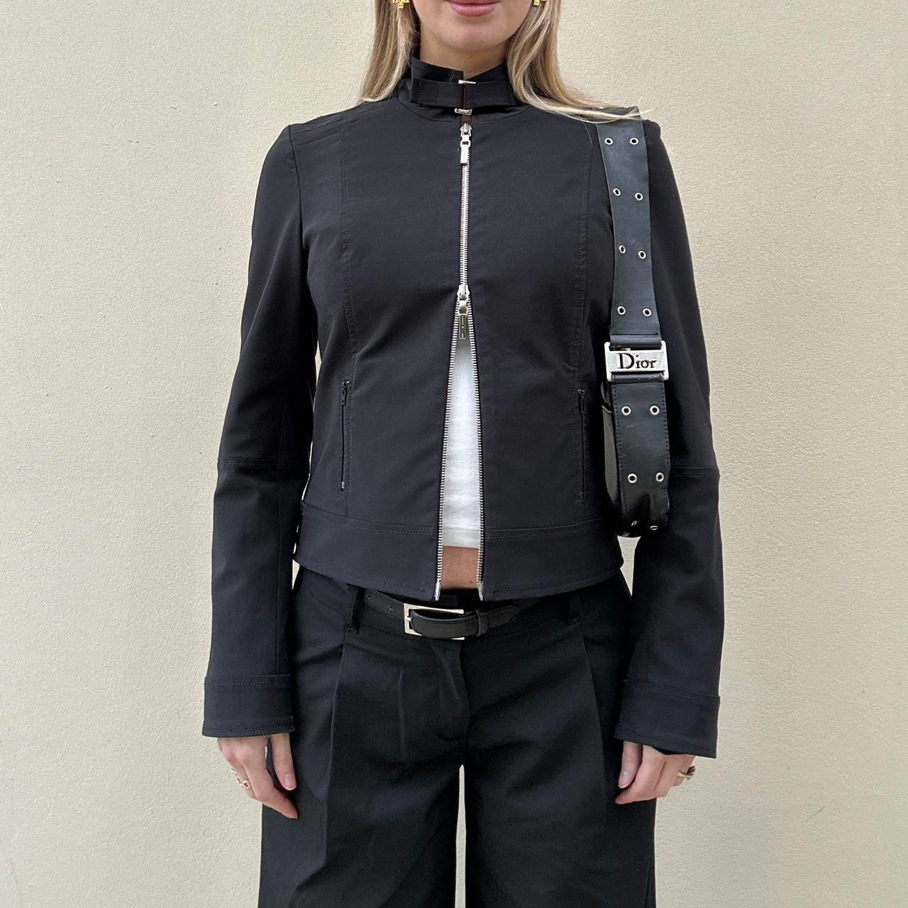 Vintage 00s Karen millen biker jacket