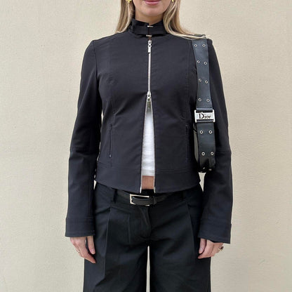 Vintage 00s Karen millen biker jacket