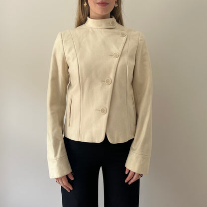 Vintage asymmetric jacket