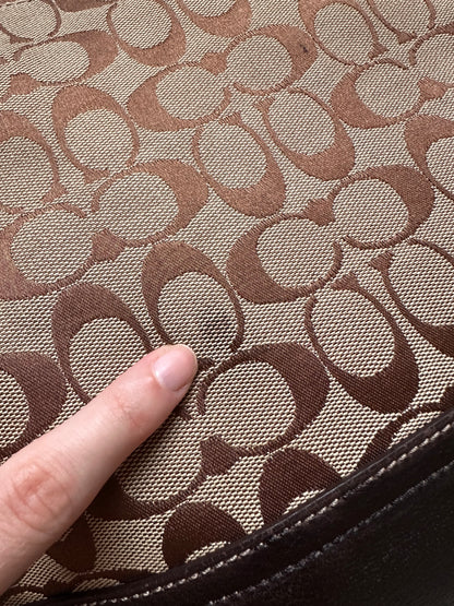 Vintage coach shoulder bag
