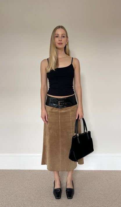 Vintage 90s Leather Belt