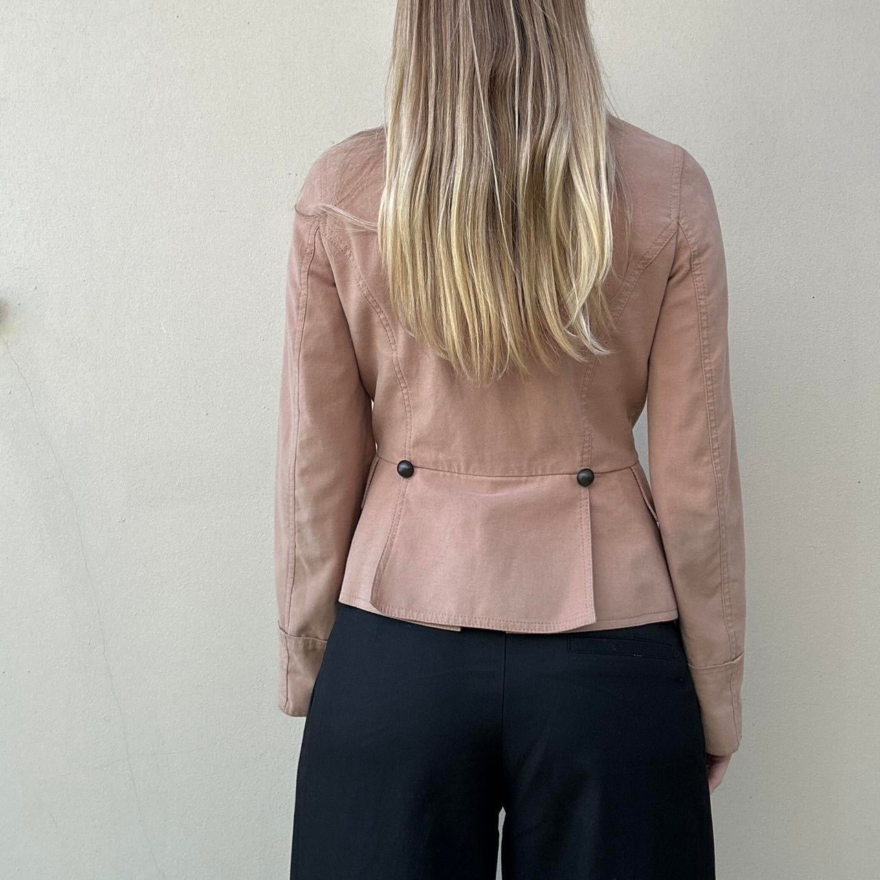 Vintage 00s military style jacket (faulty)