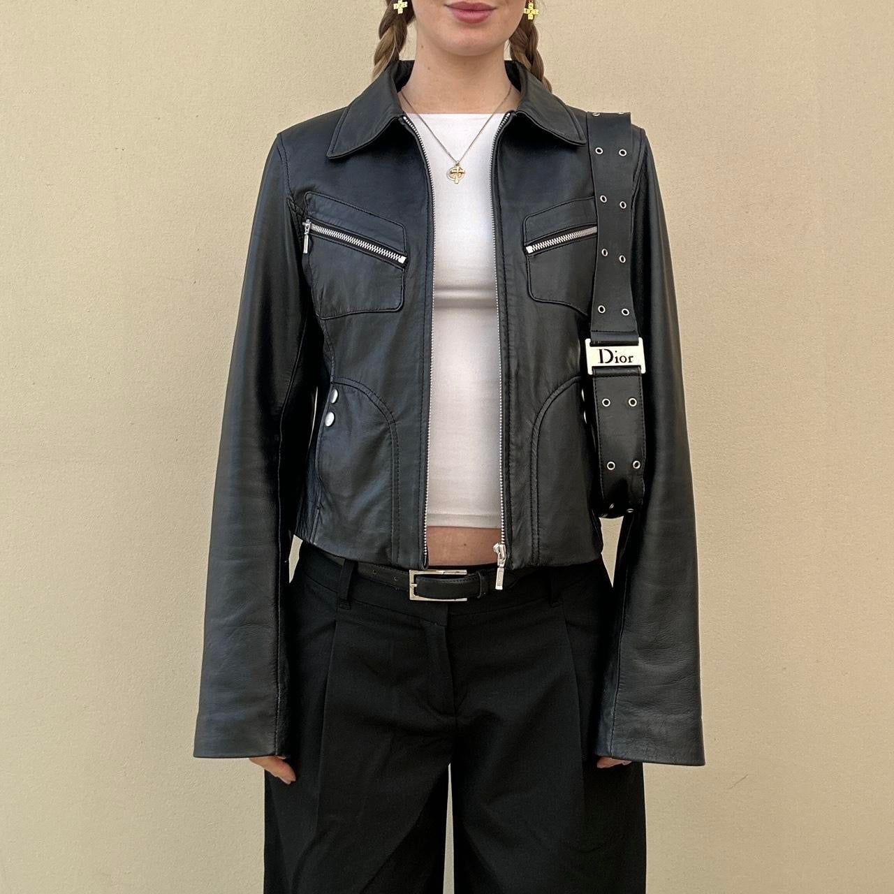 Vintage 00s leather jacket