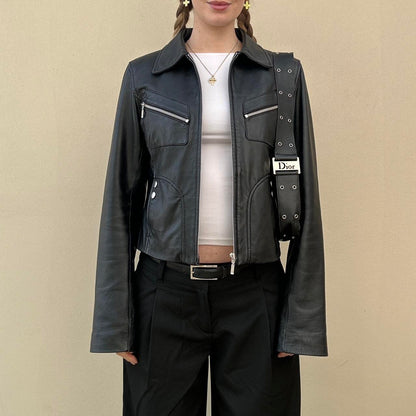 Vintage 00s leather jacket