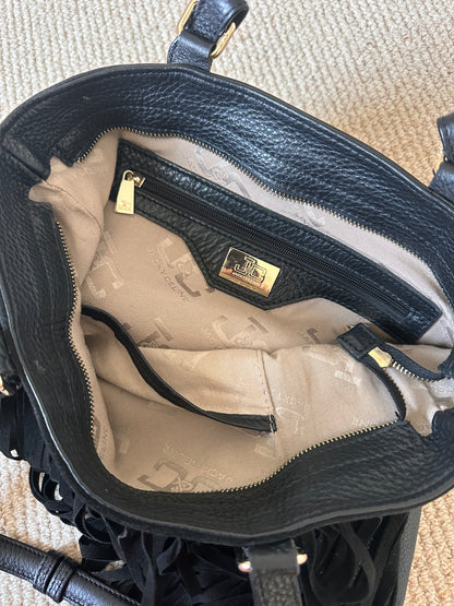Vintage Leather Tassel Bag