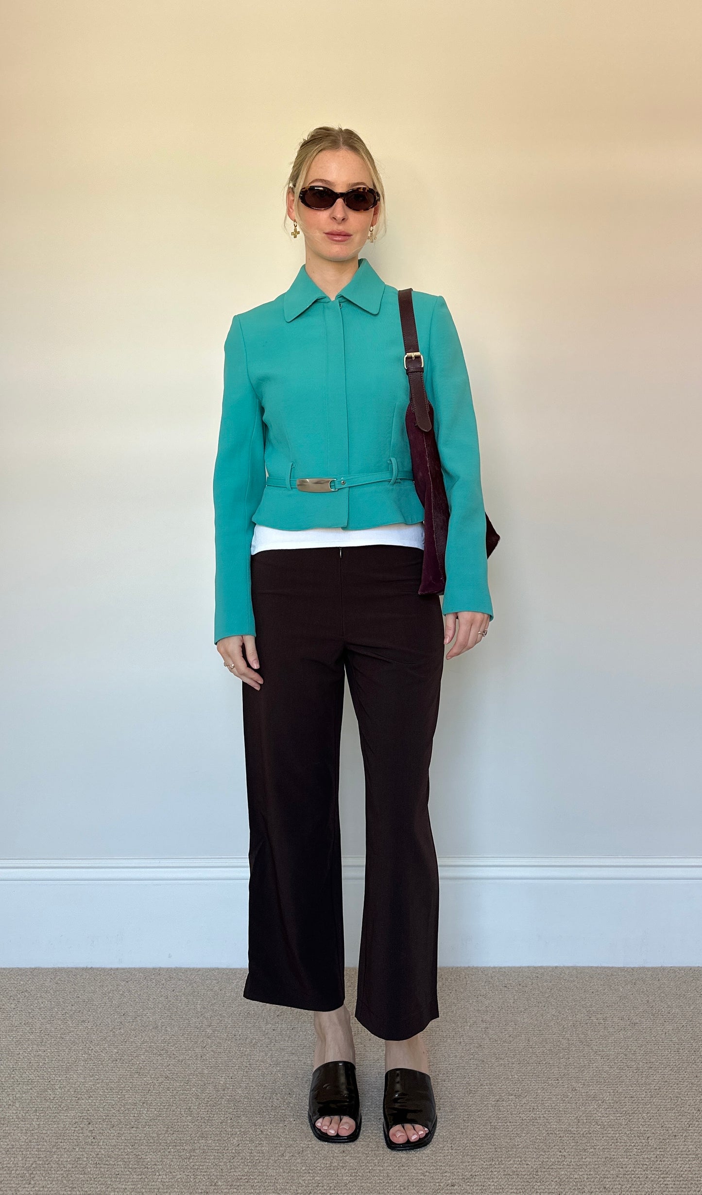 Turquoise Karen Millen Jacket
