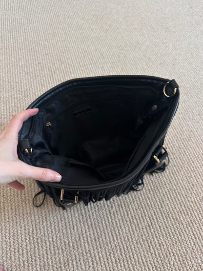 Vintage Tassle suede bag