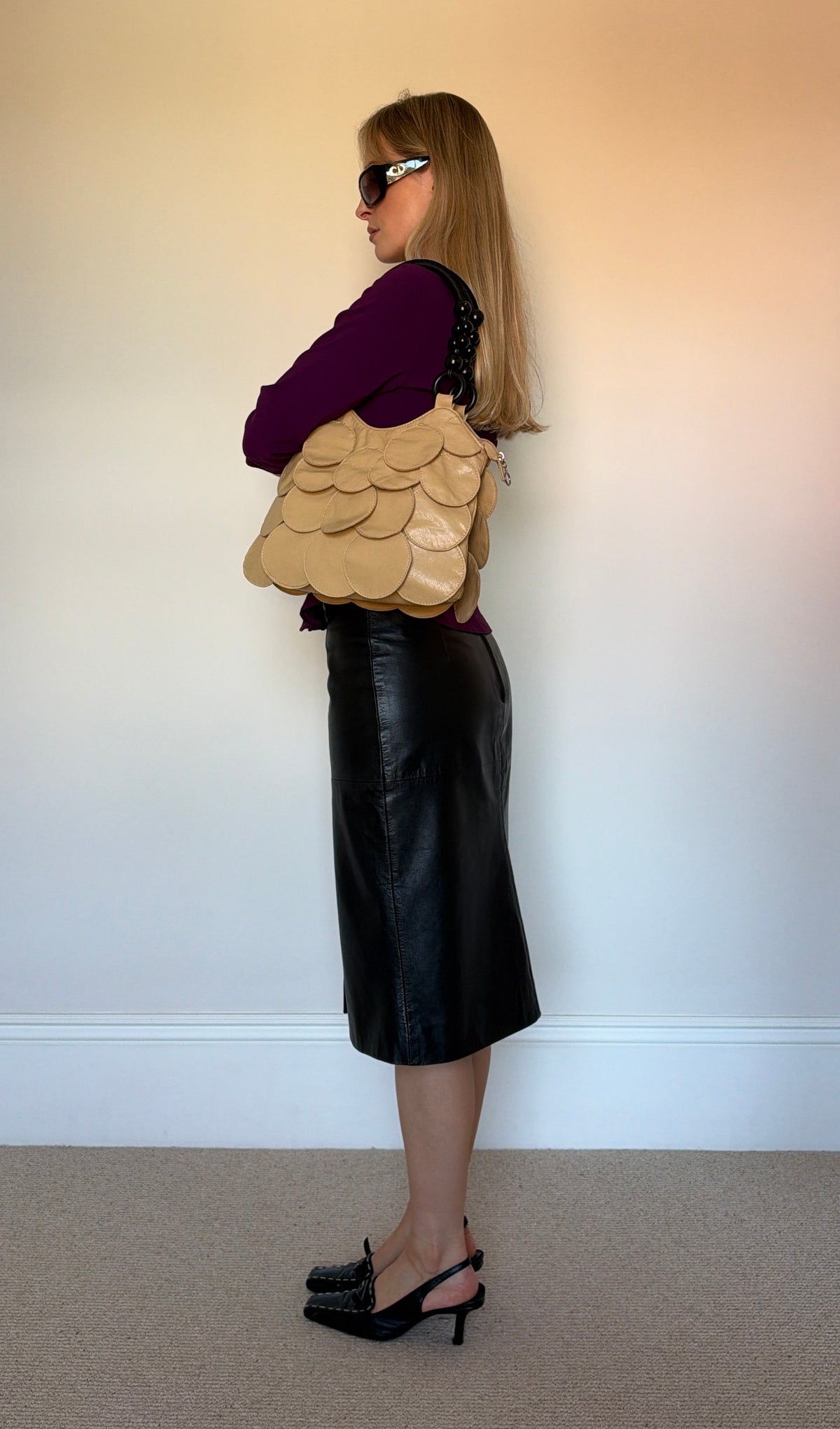 Vintage disc bag