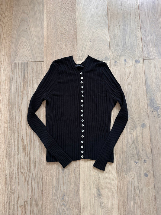 SALE mango mother of pearl jumper