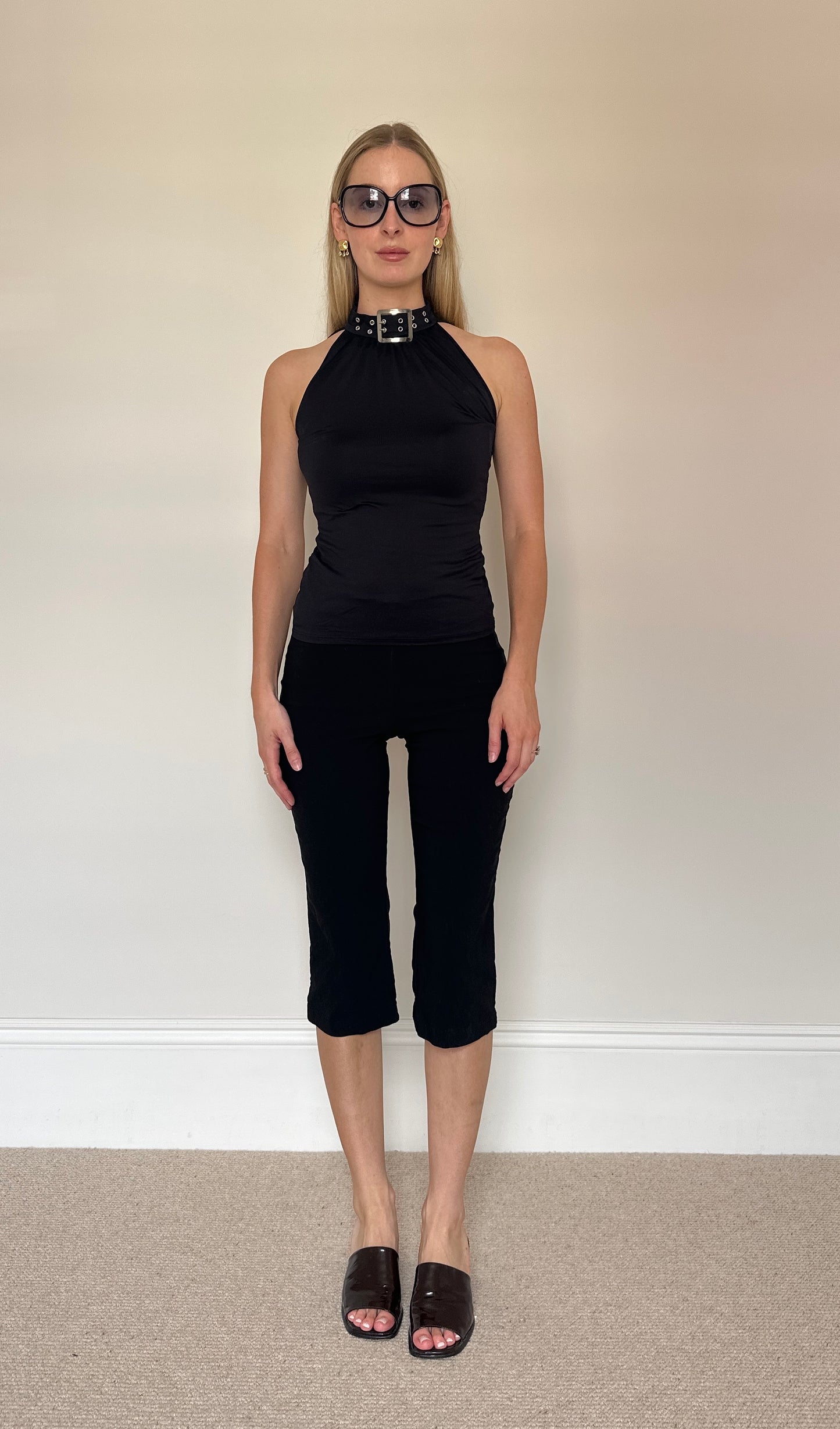 Morgan de toi grommet halter top