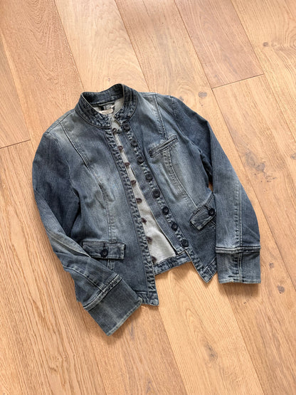 SALE Vintage denim button jacket