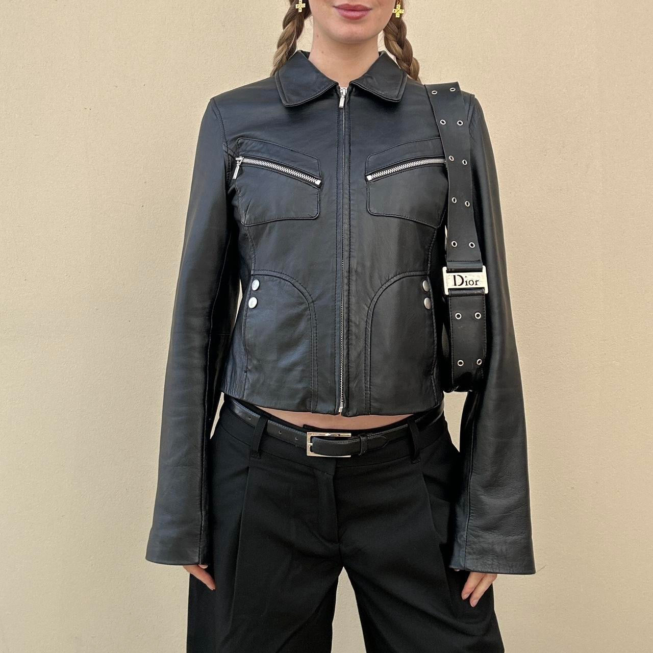 Vintage 00s leather jacket