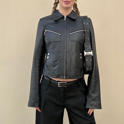 Vintage 00s leather jacket