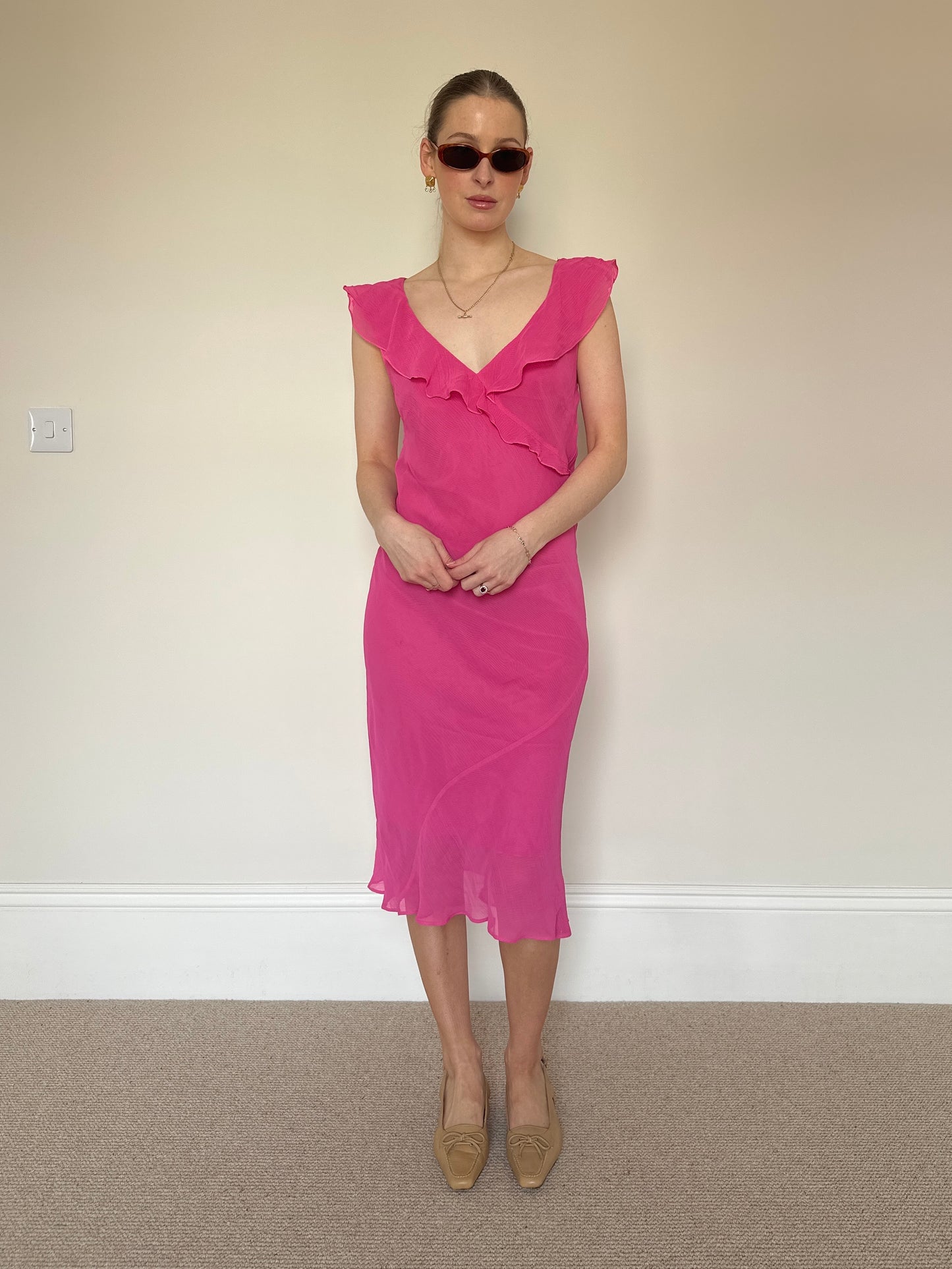 Vintage pink dress