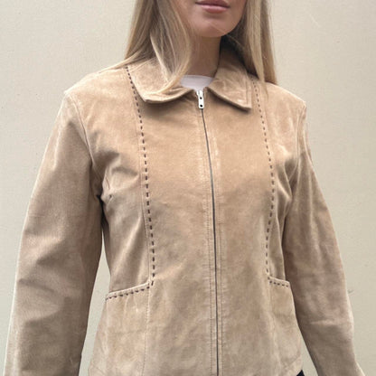Vintage Tan suede jacket