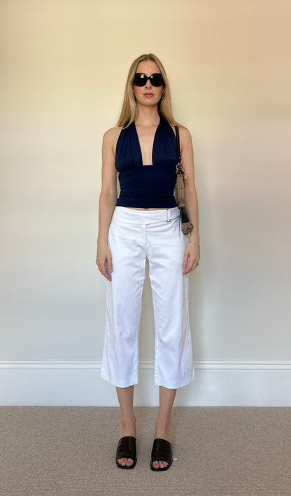 Vintage white capris