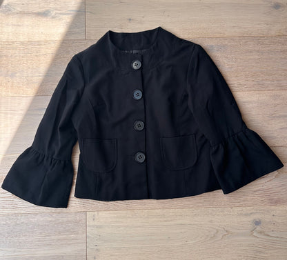 Vintage black pea coat