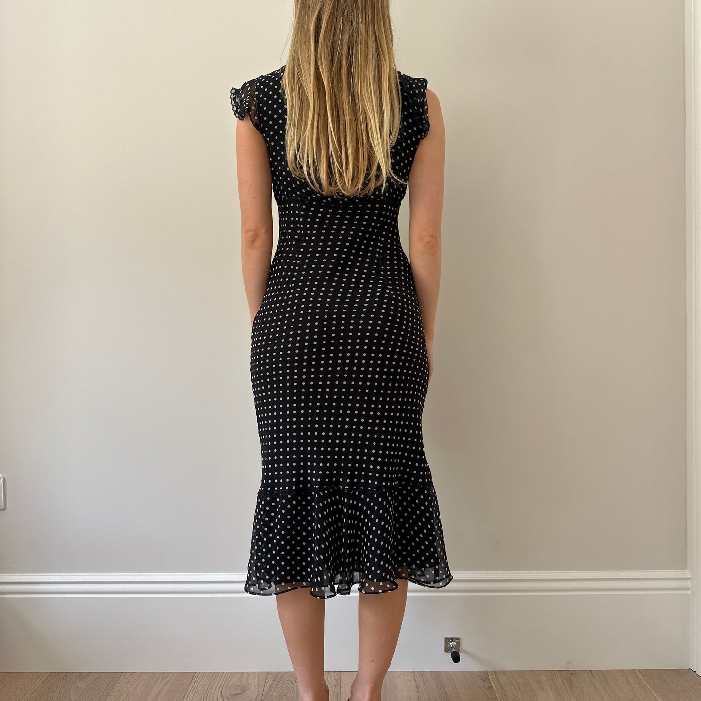 Vintage polka dot dress
