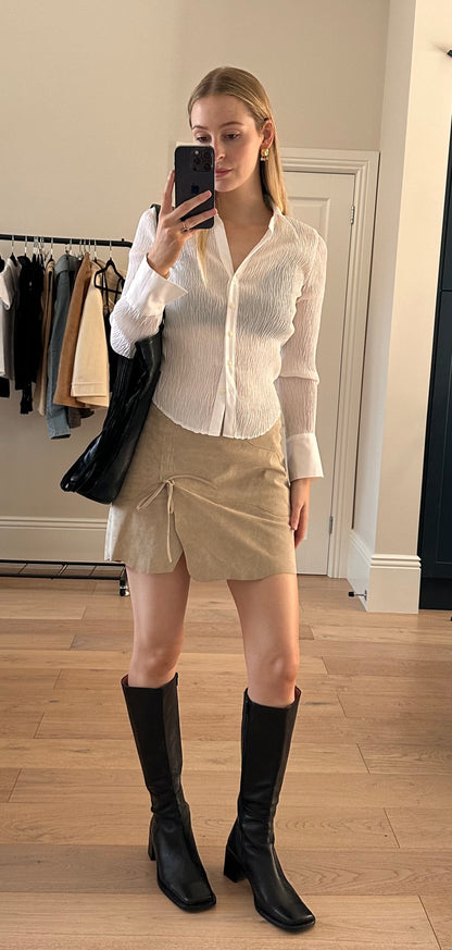 Vintage leather boots