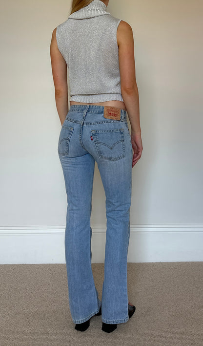 Vintage Levi low waisted jeans