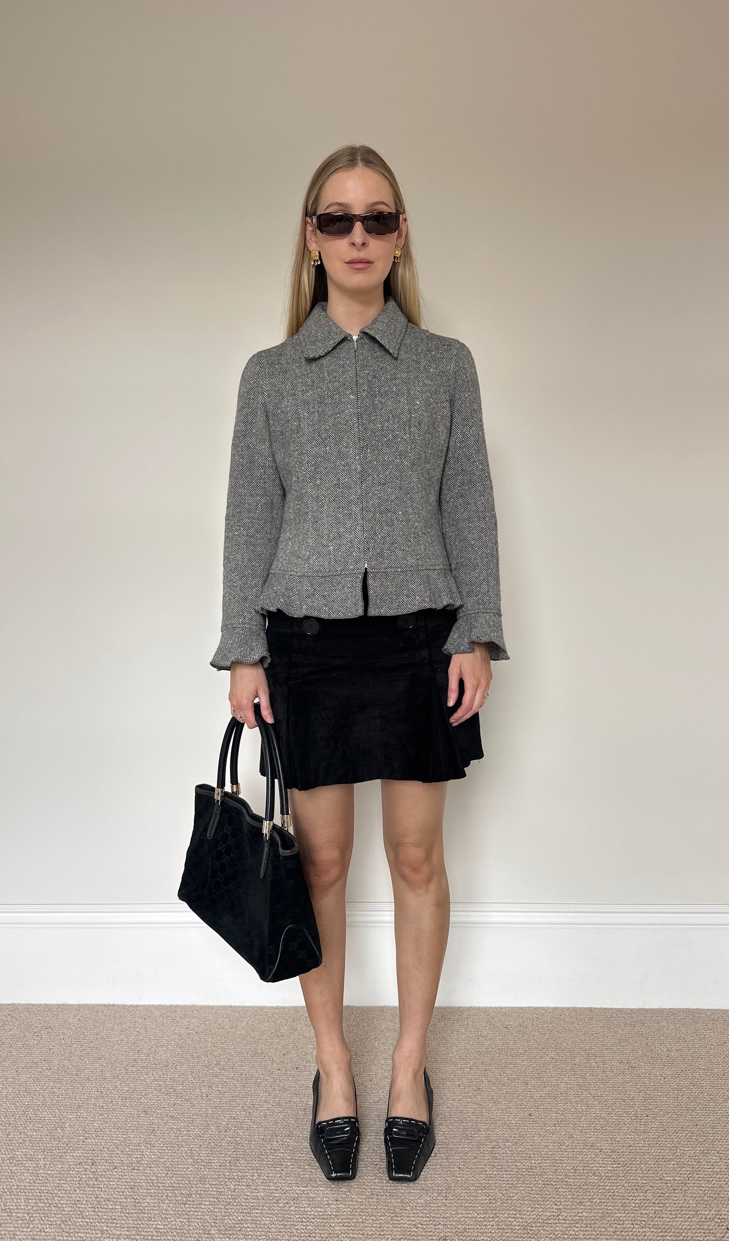 Vintage Herringbone Jacket