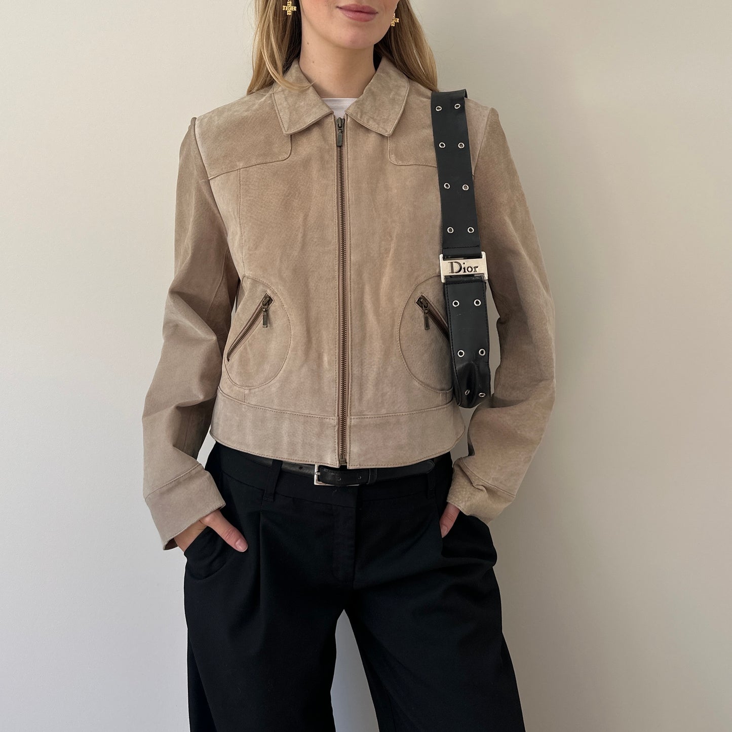 Vintage Fiorelli suede jacket
