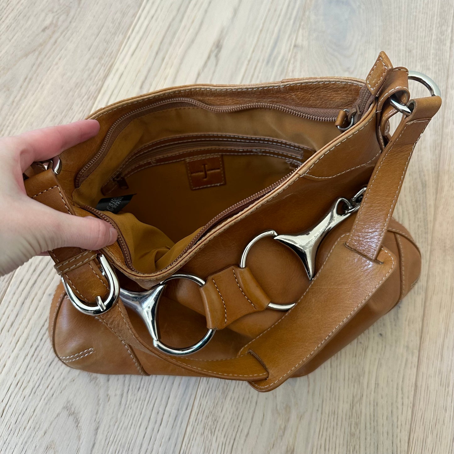 Vintage horsebit bag