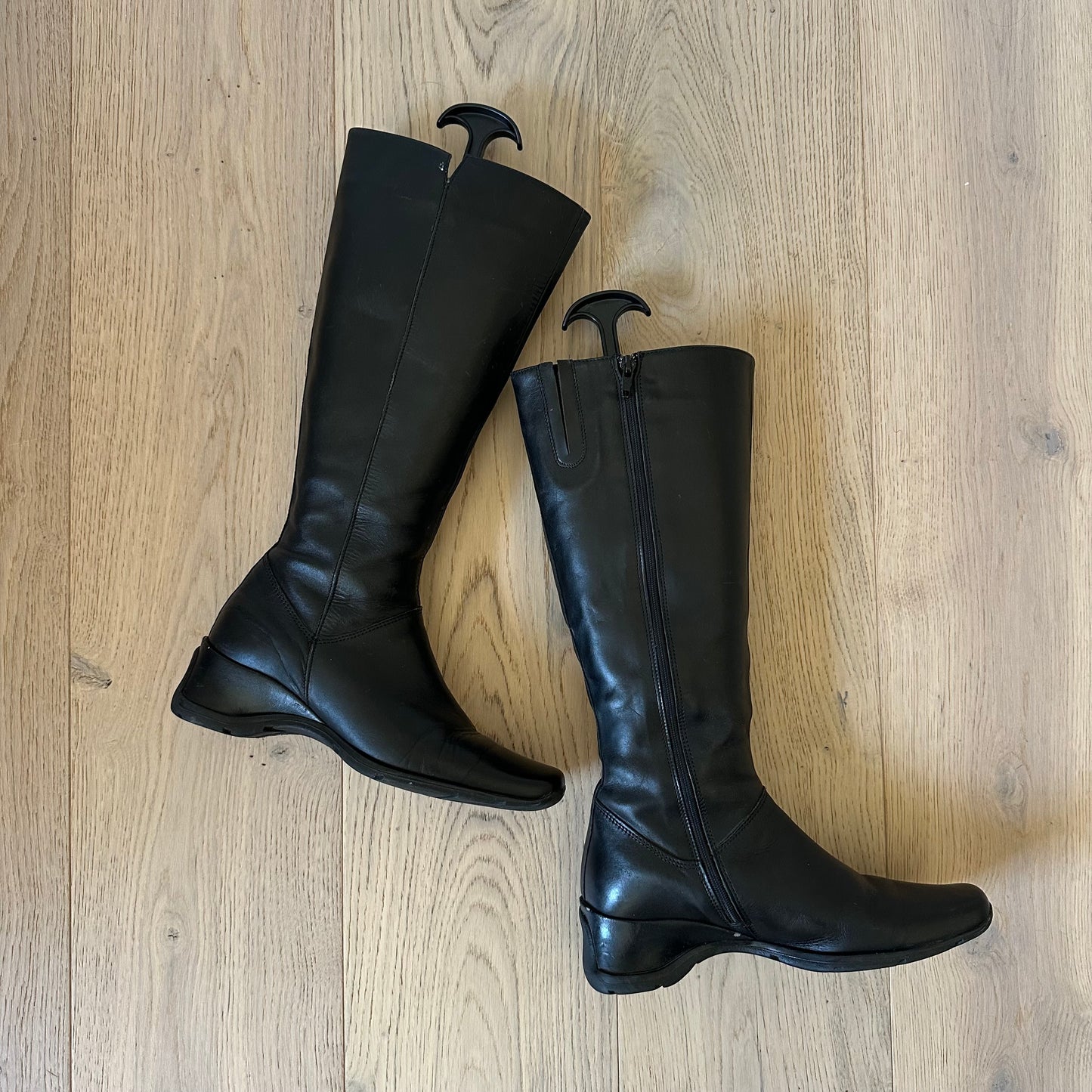 Vintage leather boots