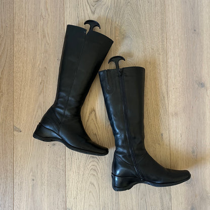 Vintage leather boots