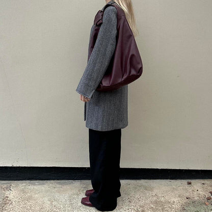 Vintage grey herringbone blazer