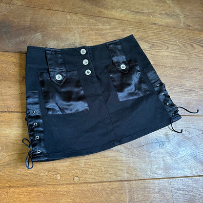 00s low waisted mini skirt