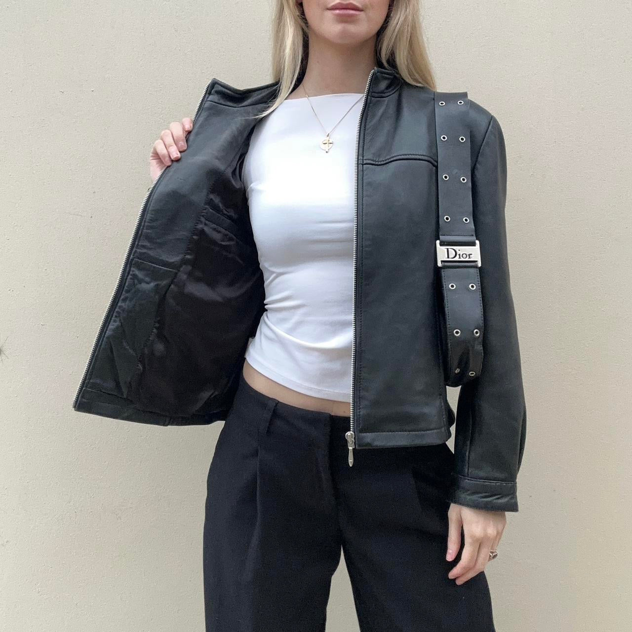 Vintage 00s leather jacket