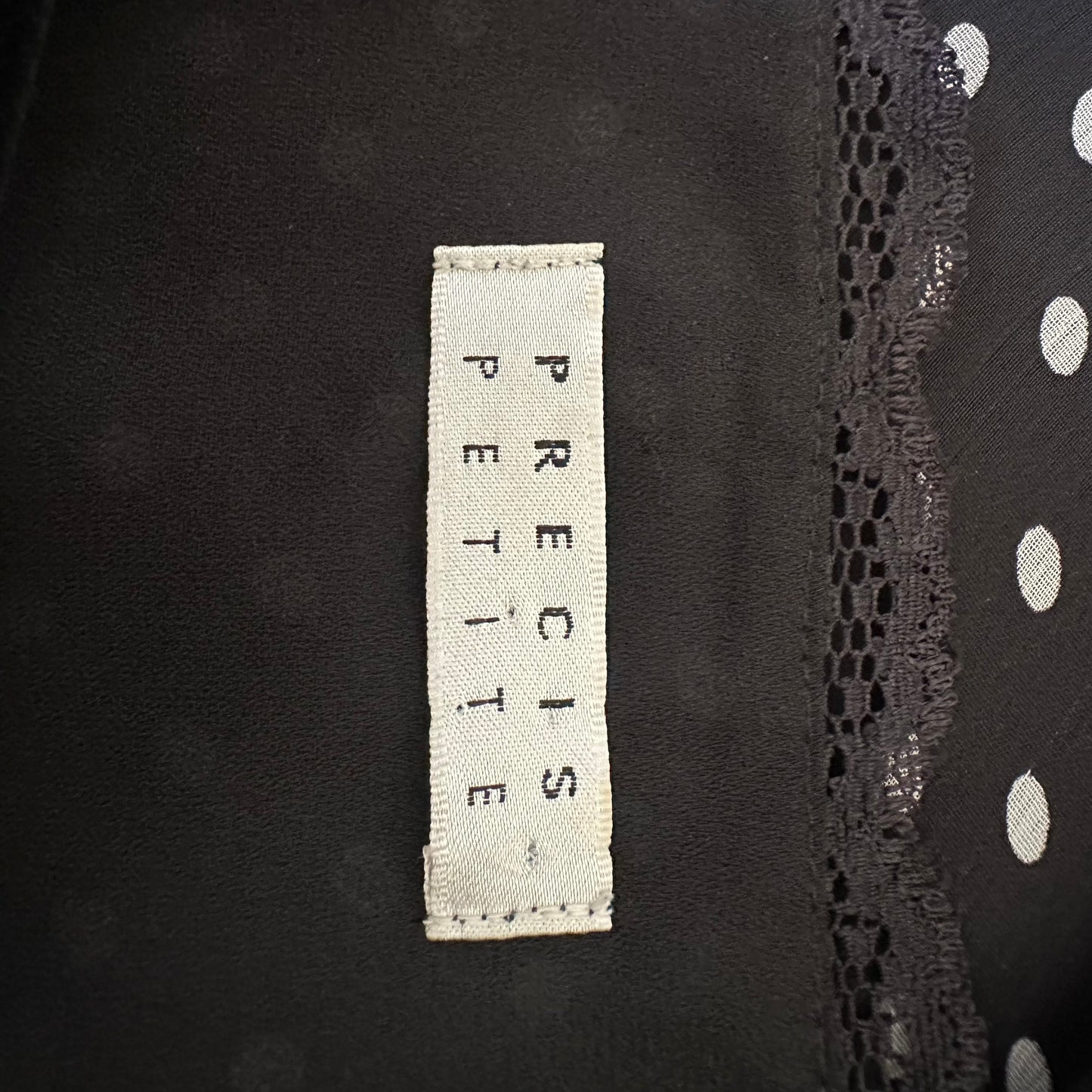Vintage polka dot dress