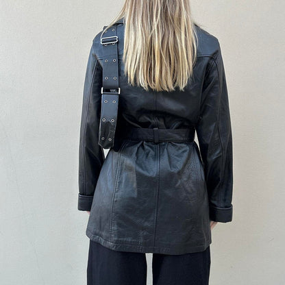 Vintage 90s leather jacket