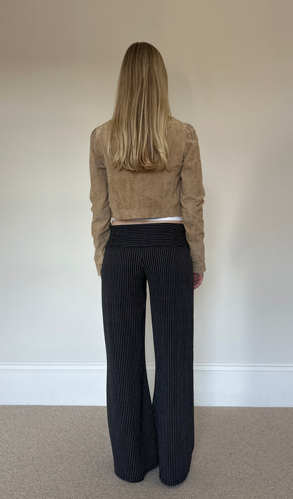 Vintage camel suede jacket