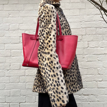 Vintage red handbag by l.k. Bennet