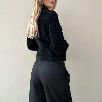 Vintage Fiorelli black suede jacket