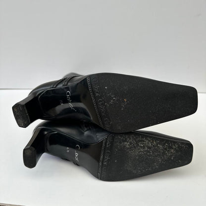Vintage Black leather boots
