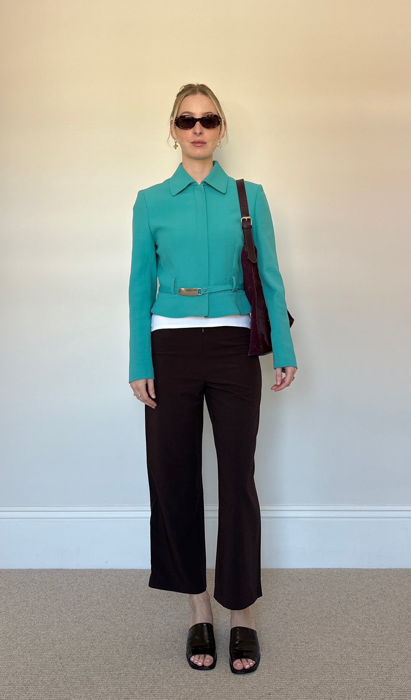 Turquoise Karen Millen Jacket