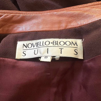 Vintage brown biker jacket