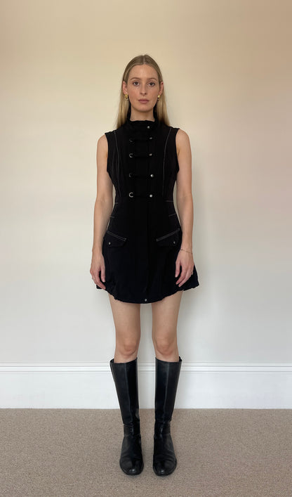 Vintage black designer dress