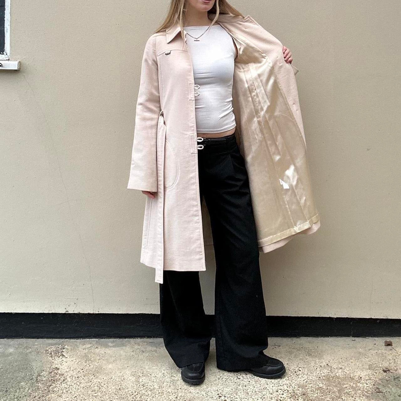 Vintage French connection trench coat