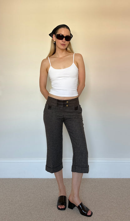Vintage Tweed Capris