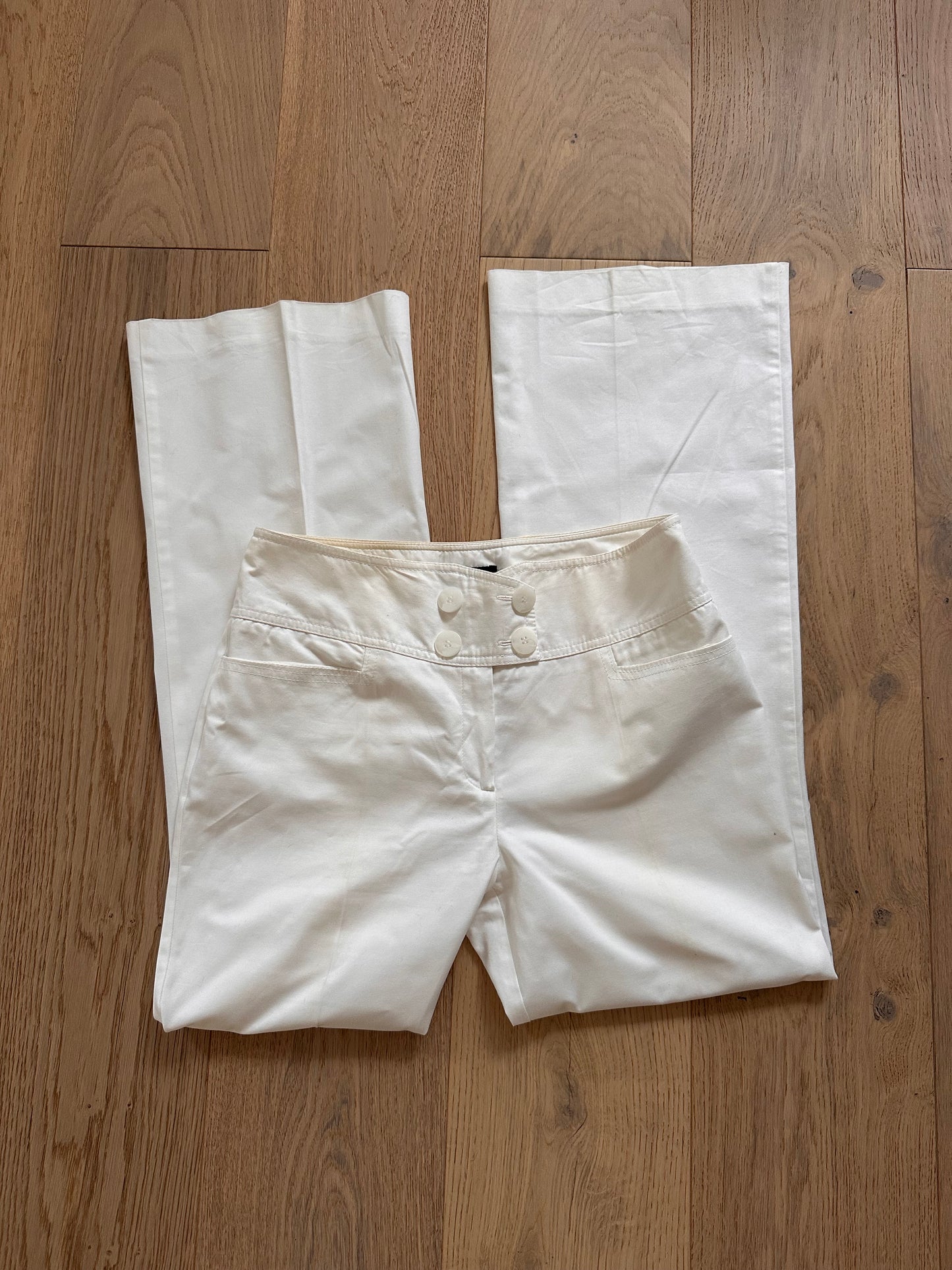 Vintage white trousers