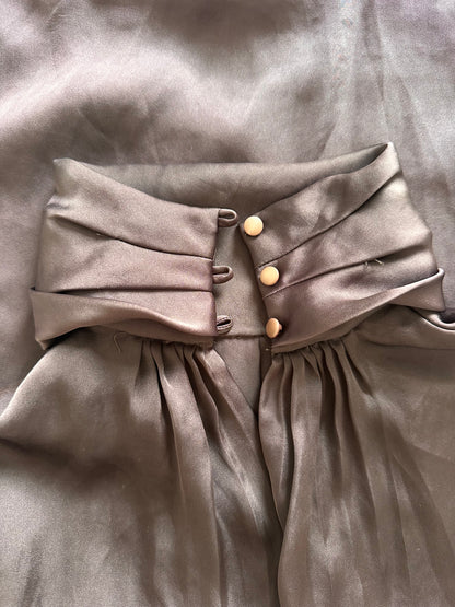 Vintage plum halter top
