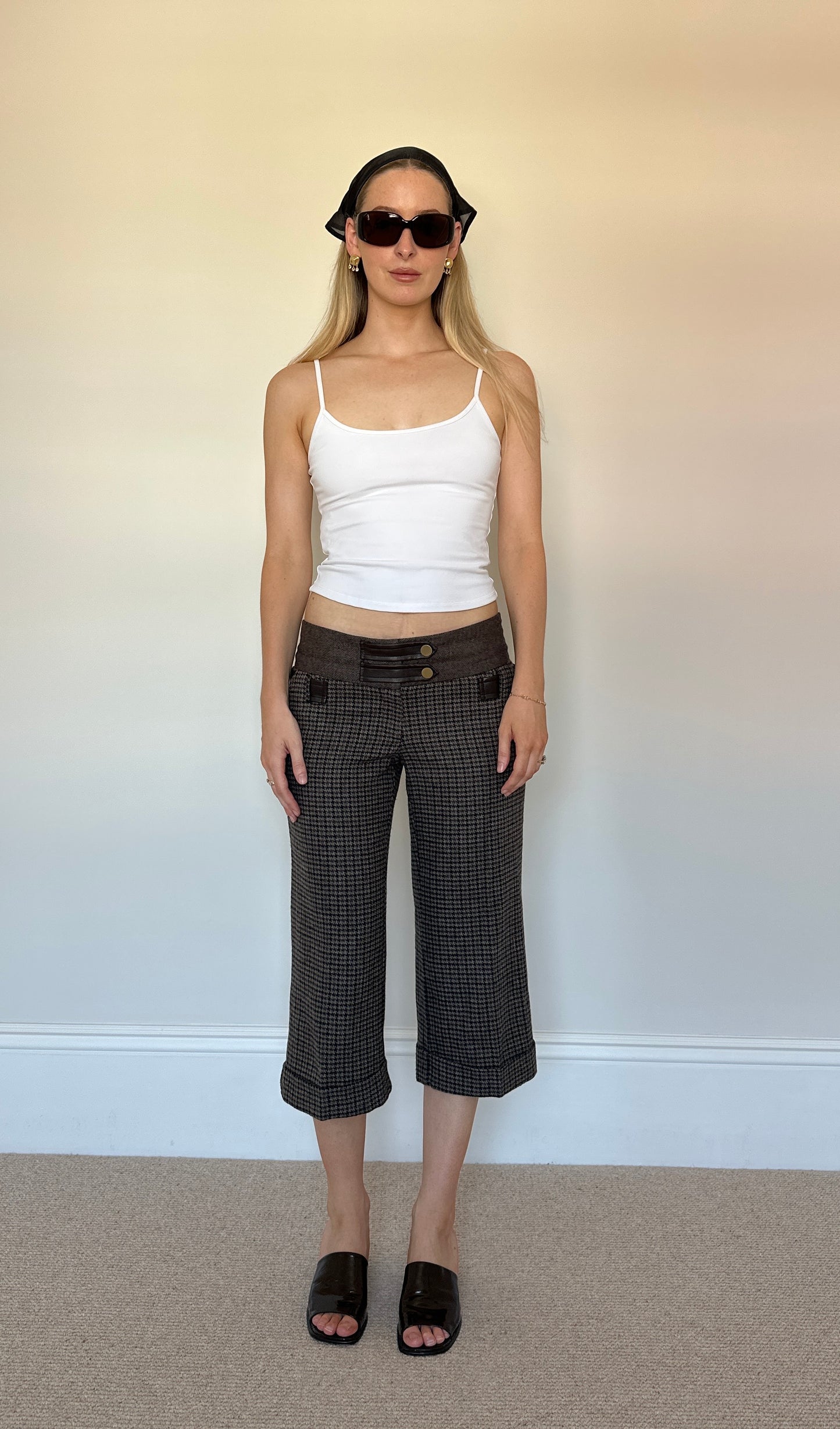 Vintage Tweed Capris