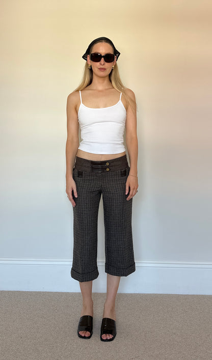 Vintage Tweed Capris