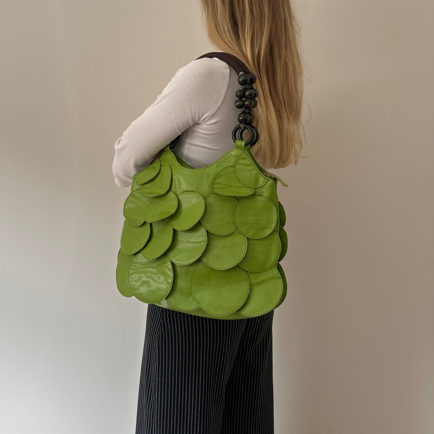 Vintage Pistachio green handbag