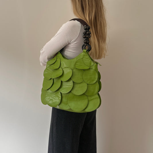 Vintage Pistachio green handbag