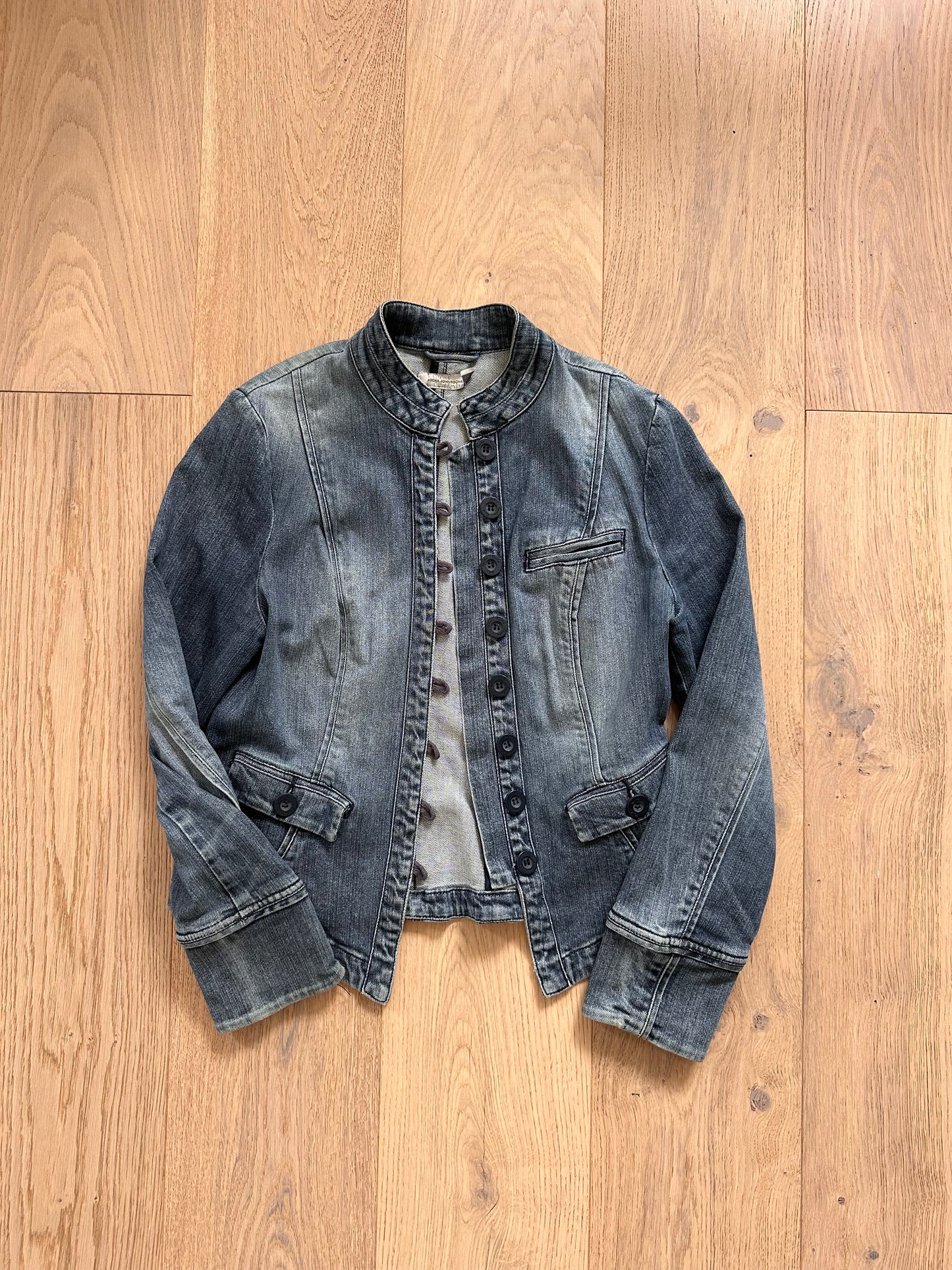SALE Vintage denim button jacket